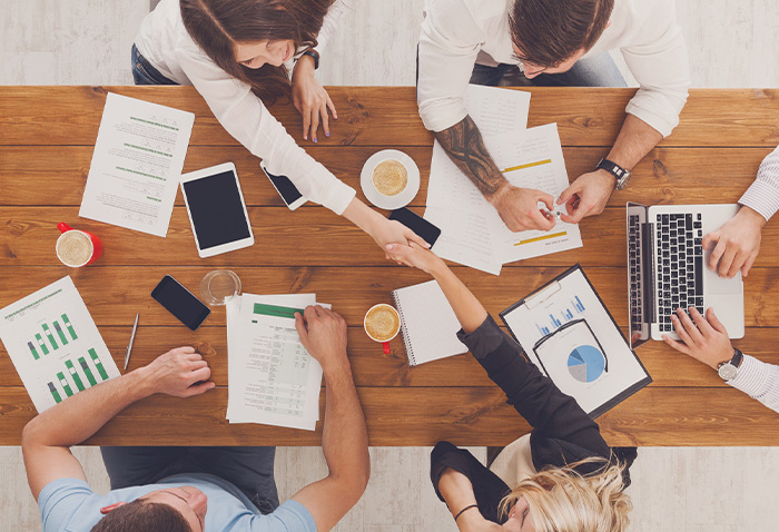 Strategic meeting with partners